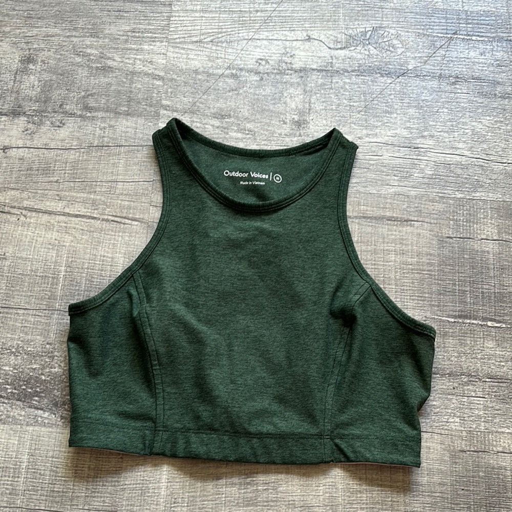 Outdoor Voices Athena‎ Compression Crop Top Sports Bra